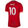 Maglia ufficiale Liverpool Sadio Mane 10 Casa 2021-22 per Uomo